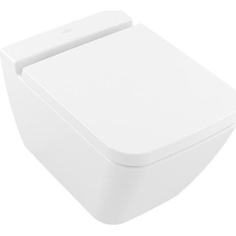 WC suspendu FINION ti. 375x560mm jante de rinçage DF blanc C+