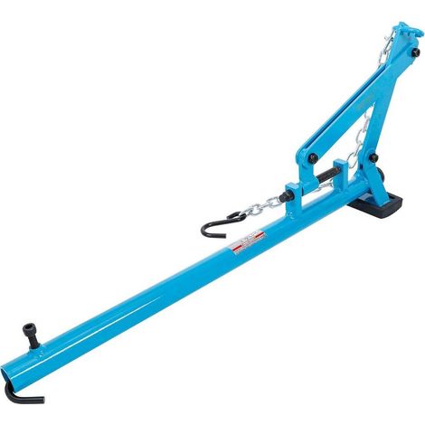 Outil Levier de Biellette de Suspension avec Chaîne - 78 x 15.2 x 14.5 cm - Acier Robuste - Levage et Dépose Facile - D-Work