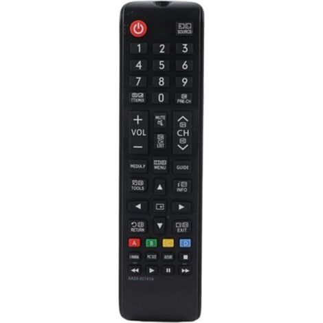 Télécommande, faible consommation d'énergie, sensation de main confortable, belle apparence, contrleur TV, grand bouton pour toute la famille Samsung AA59-00741A (1/5)