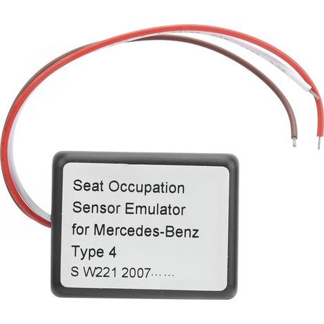 Emulatore di sensore di presenza sedile SRS ad alta sensibilità, adatto per Type 4 S W221 2007-2020 per emulatore di sensore di presenza.