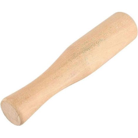 Mini pilon multifonctionnel en bois naturel, outil de broyage facile à nettoyer, ergonomique avec long manche (1/5)