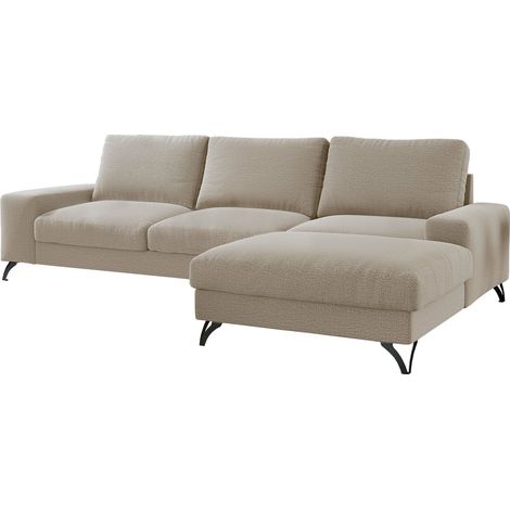 Sofá rinconero ComfiDream Lyrana I, Derecha, Función de descanso, Almacenaje, 300x179x91cm, 0