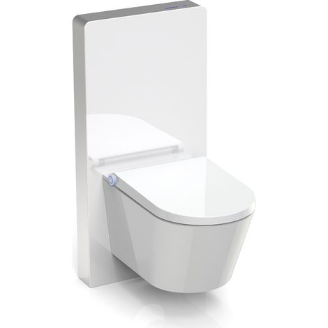 WC-Komplettpaket Bernstein 36 DUSCH-WC Basic 1102 & Sanitärmodul 805S Weiß mit Sensor (1/5)