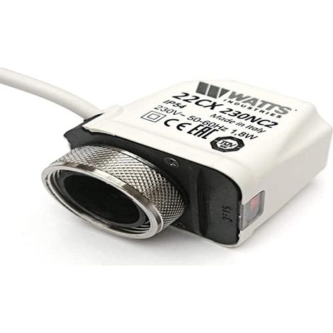Watts Industries 10029671 - Attuatore per valvola 22C per distributore di circuiti di riscaldamento