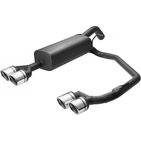 Silencieux Duplex Echappement Ulter Peugeot RCZ 2010-2015 2x90mm-36614027