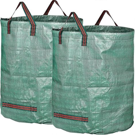 2 x 300L reißfeste Gartensäcke (1/5)
