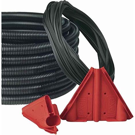 FLEXA PLASTIQUE TOFF DE WELL TUYAU FLEXAZIP AD28,5 10 M NOIR EN PLASTIQUE WELL TUYAU 4025113220349 255202123