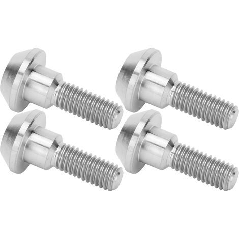 Lot de 4 vis à tête hexagonale M6 x 20 mm en alliage de titane pour plaquettes de frein à disque, accessoire de modification pour vélo (1/5)