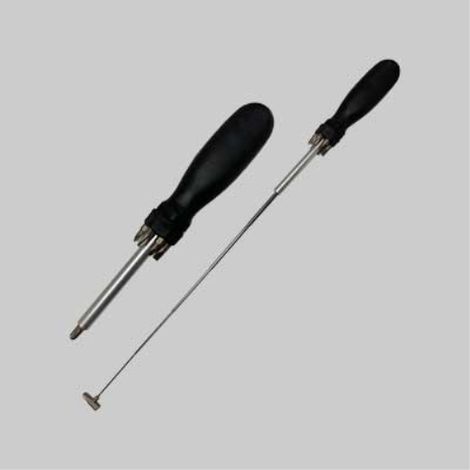 Cacciavite con inserti telescopico 7 pezzi (1/2)