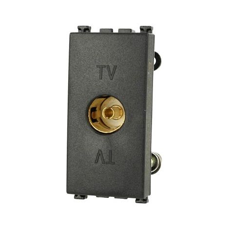 Presa TV Femmina Nero Compatibile Vimar Arke' SD9173D-1 (1/3)