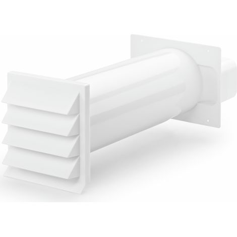 Naber K-KLIMA-R flow 150 Mauerkasten 227x94 mm weiß  4044050
