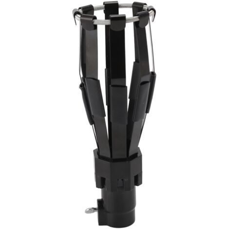 Changeur d'ampoules avec dispositif de serrage sécurisé, conception en panier, matériau plastique, adapté aux luminaires encastrés pour hauts plafonds, en forme de S. (1/5)