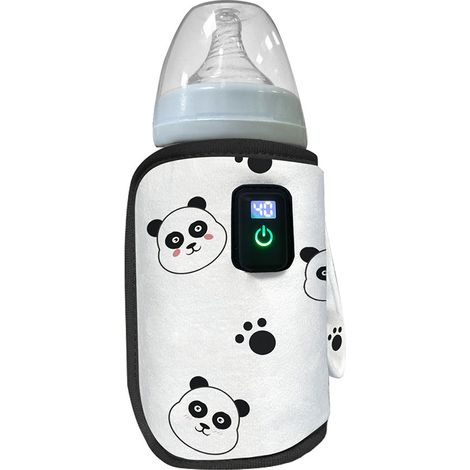 Riscaldatore termostatico per neonati - scaldalatte termostatico per biberon, termostato per biberon, fondina portatile per biberon