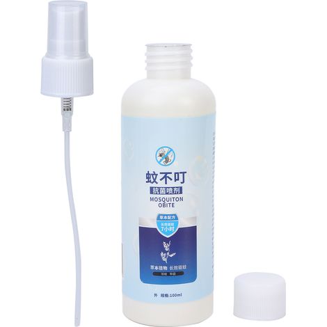 Miaojinhua Spray Anti-Moustiques 100ml Répulsif Naturel Extérieur Pompe (1/5)