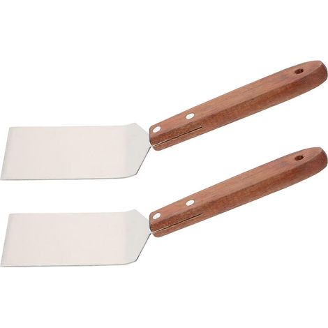 Spatule à steak en acier inoxydable (1 pièce) - Spatule à steak pratique (couleur café)-21x6.7cm-Coffee