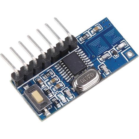 433-MHz-RF-Code-Lernempfängermodul 1527 Drahtlosdecoder 4 Ausgangskanäle
