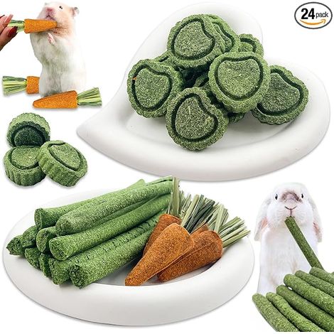 Hay Sticks for Rabbit, Guinea Pig, Hamster, Chinchilla, Rabbits (1/5)