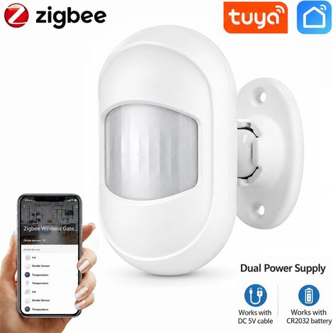 Tuya Mini Sensore di Movimento PIR Smart Zigbee con Batteria e USB 5V (1/5)