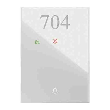 Türanzeiger BTIFL4650W mit weißer Abdeckplatte
