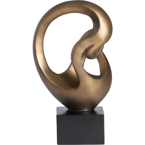 Ornamento color bronce de plástico acogedor Light & Living (1/4)