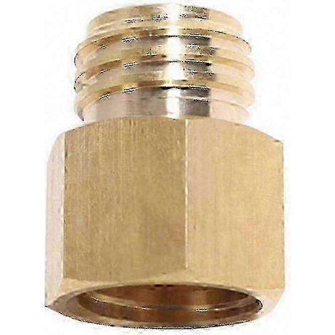 Adaptateur de gaz CO2 compatible avec les machines à soda (filetage femelle TR21-4 vers filetage mâle TR21-3) et la sortie du réservoir Quooker. (1/5)