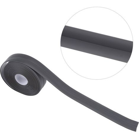 Ruban Adhesive Silicone Imperméable 22mm x 3.2m Gris pour Salle de Bain et Cuisine (1/5)