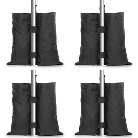 TolleTour Lot de 4 Sacs de Lestage à Sable pour Tente – Tonnelle, Camping et Tente de Plage