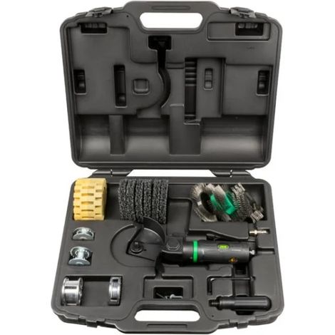 JBM 51216 Lucidatrice pneumatica con accessori