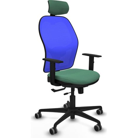 Silla de oficina piqueras y crespo Jorquera azul espuma inyectada (1/2)