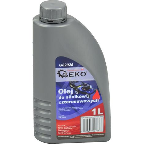Huile pour moteurs quatre temps geko 1L (1/15) (1/2)