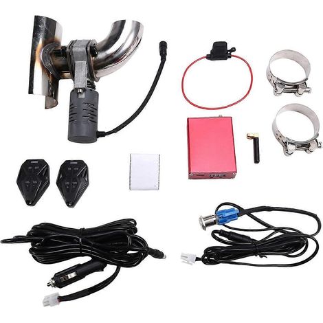 Collier de serrage pour système de valve d'échappement de voiture de 63 mm (1/5)