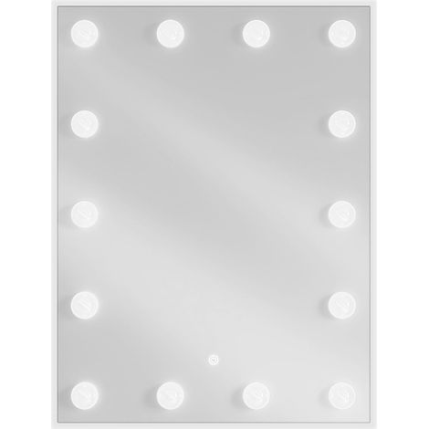Mexen Dona espejo de baño iluminado 60 x 80 cm, LED 6000K, antivaho - 9818-060-080-611-00 (1/5)