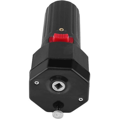 Moteur de barbecue noir, moteur de gril en plastique à vitesse variable pour vis sans fin de barbecue (1/5)