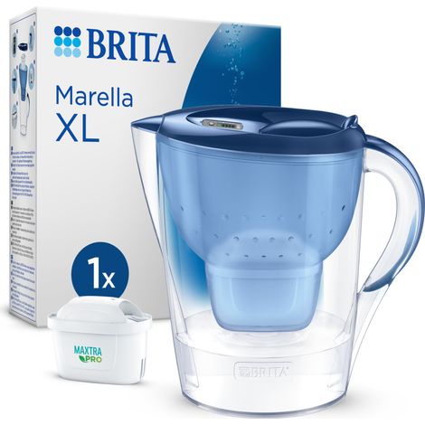 Brita Marella XL Filterkaraffe 3,5 L Blau (1/3)