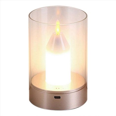 Veilleuse LED intelligente à lumière d'ambiance avec détecteur de mouvement et balayage manuel, chargement USB, décoration et interrupteur automatique. (1/5)