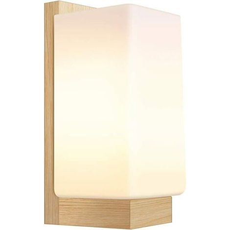 Applique murale - LARGEIGHT - Lampe scandinave - Bois - Multicolore - Pour intérieur (salon, chevet, couloir) (1/4)