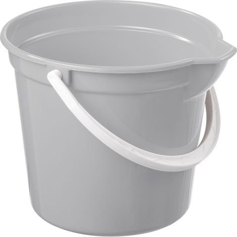 Sunware Eimer Basic 7,5 L silber Eimer