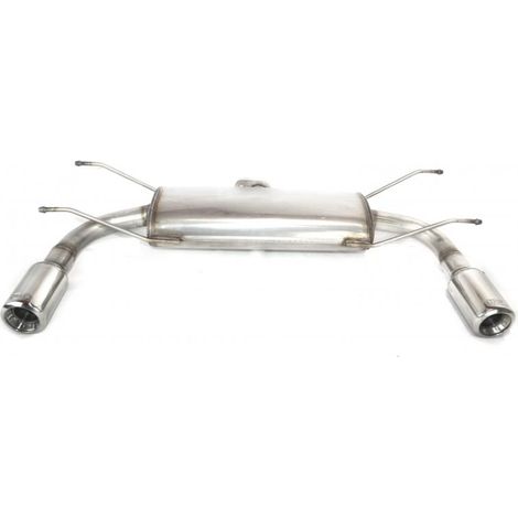 Silencieux Duplex Inox Ulter Mazda MX5 NC 2005-2009 1.8 80mm Rond-35848807