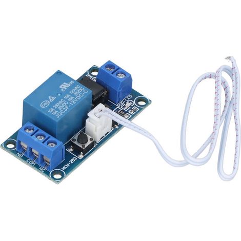 12V self-locking relay module for SCM control, single-board bistable electronic component. (1/5)