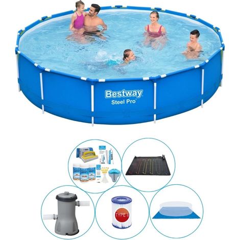 Bestway Bestway Steel Pro Ronde - 396x84 cm - 6-pièces S22111 (1/5)
