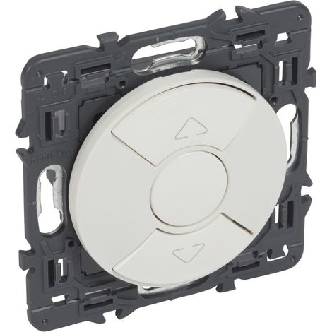 Schalter Legrand Céliane 6A weiß für Rollladen