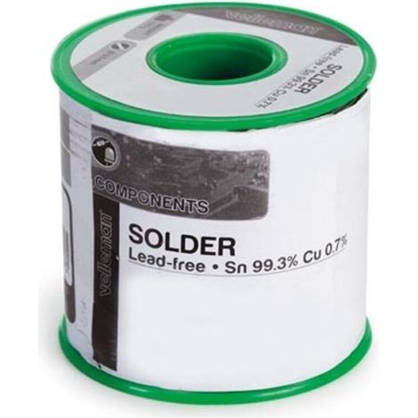Fil De Soudure - Sans Plomb - Alliage Sn 99.3 Cu 0.7 - Diamètre 0.8 Mm - Bobine De 500 G (1/2)