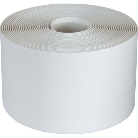 Dalsys 5m Dichtungsband selbstklebend wasserdicht Weiß, Kantenschutz selbstklebend,  geeignet für Bad, Küche, Fenster - 2,8x2,8cm