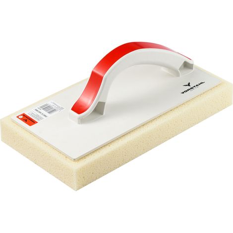 Paleta de plástico con esponja hidroabsorbente de 35 mm de calidad, 280 x 140 mm, acero inoxidable. (1/3)