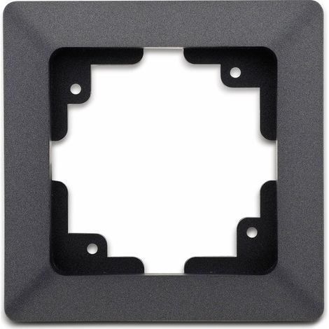 MILOS cadre de recouvrement 23051, 1 poste, dimension interne 55x55 mm, anthracite