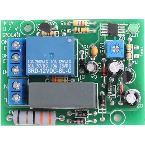 Module de Dégustation de Temporisation Haute Précision AC220V Offre Hors Tension Tapite de Distribution Réglable Désactiver la Carte pour Les Appareils D'éclairage électrique (0. (1/5)