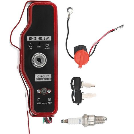 Zündschalterkasten mit Schlüssel für GX340 GX390 11 PS 13 PS Motorgenerator Ersatzzubehör