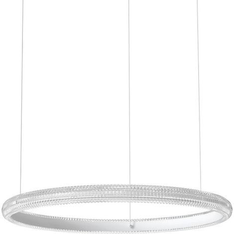 Ideal Lux MIRACLE Plafonnier LED intégré 60 cm Blanc 3000 K (1/2)