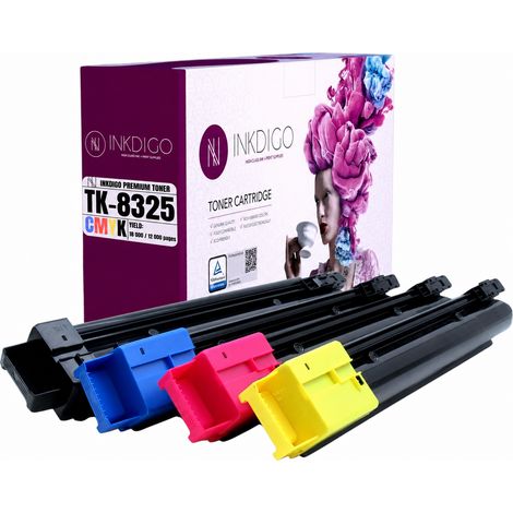 Tóner Inkdigo TK8325 compatible con Kyocera TASKalfa2551ci con certificación TÜV. (1/5)