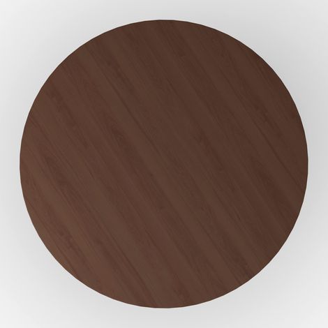 Mömax Esstisch Ennio Walnuss MDF L/B/H ca. 120/120/75 cm rund (1/5)